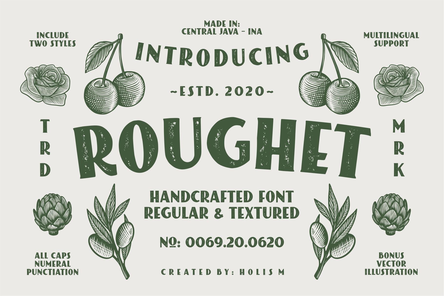 Roughet Font