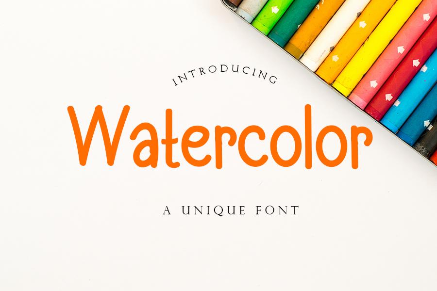 Watercolor Font