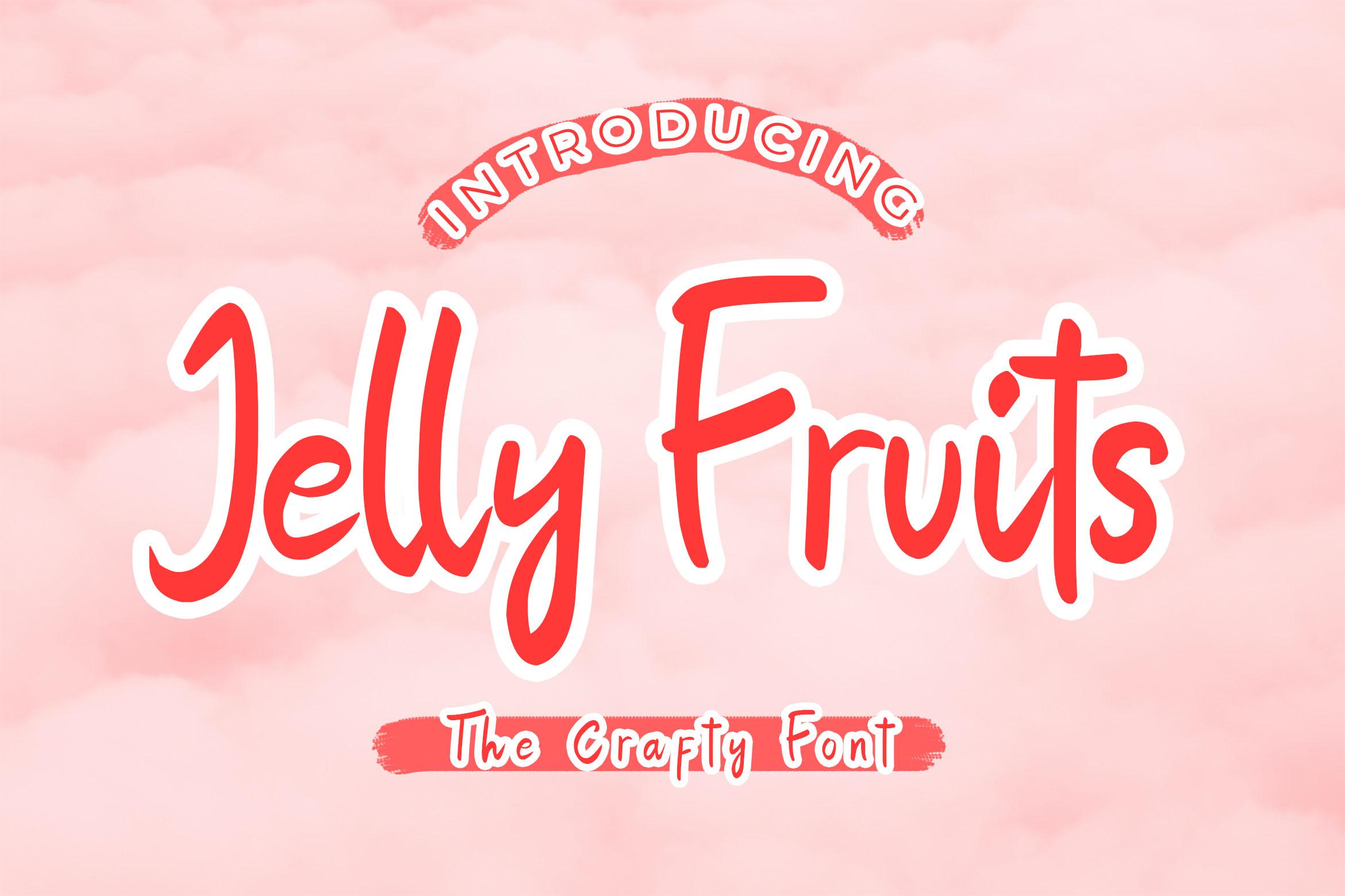 Jelly Fruits Font