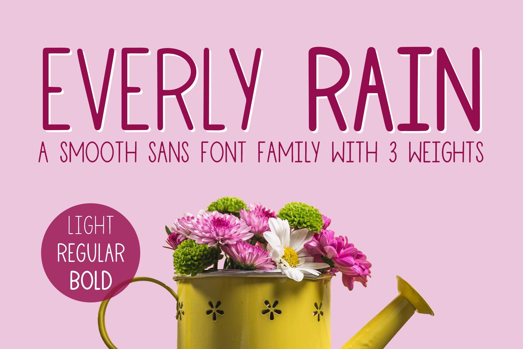 Everly Rain Font