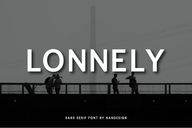 Lonnely Font