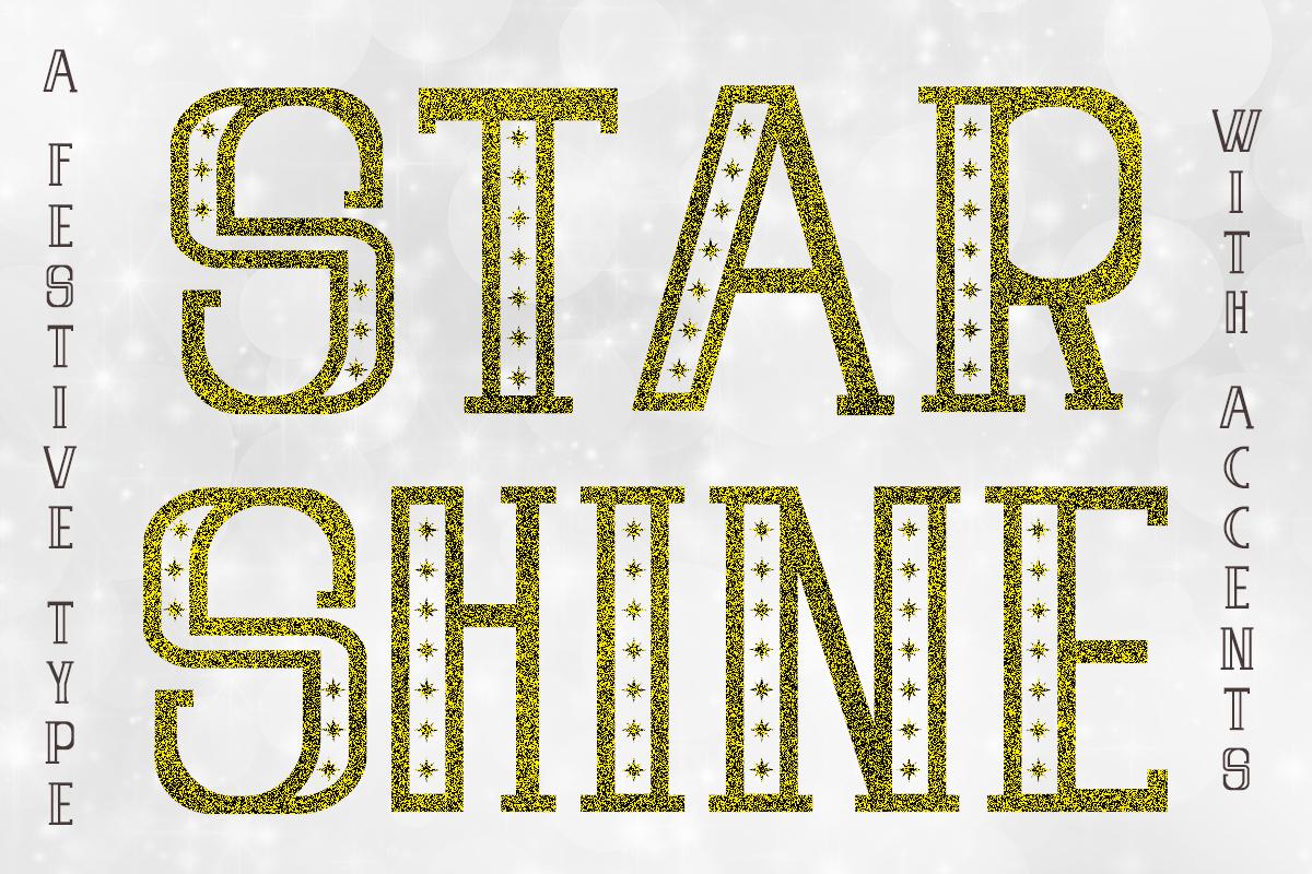 Star Shine Font