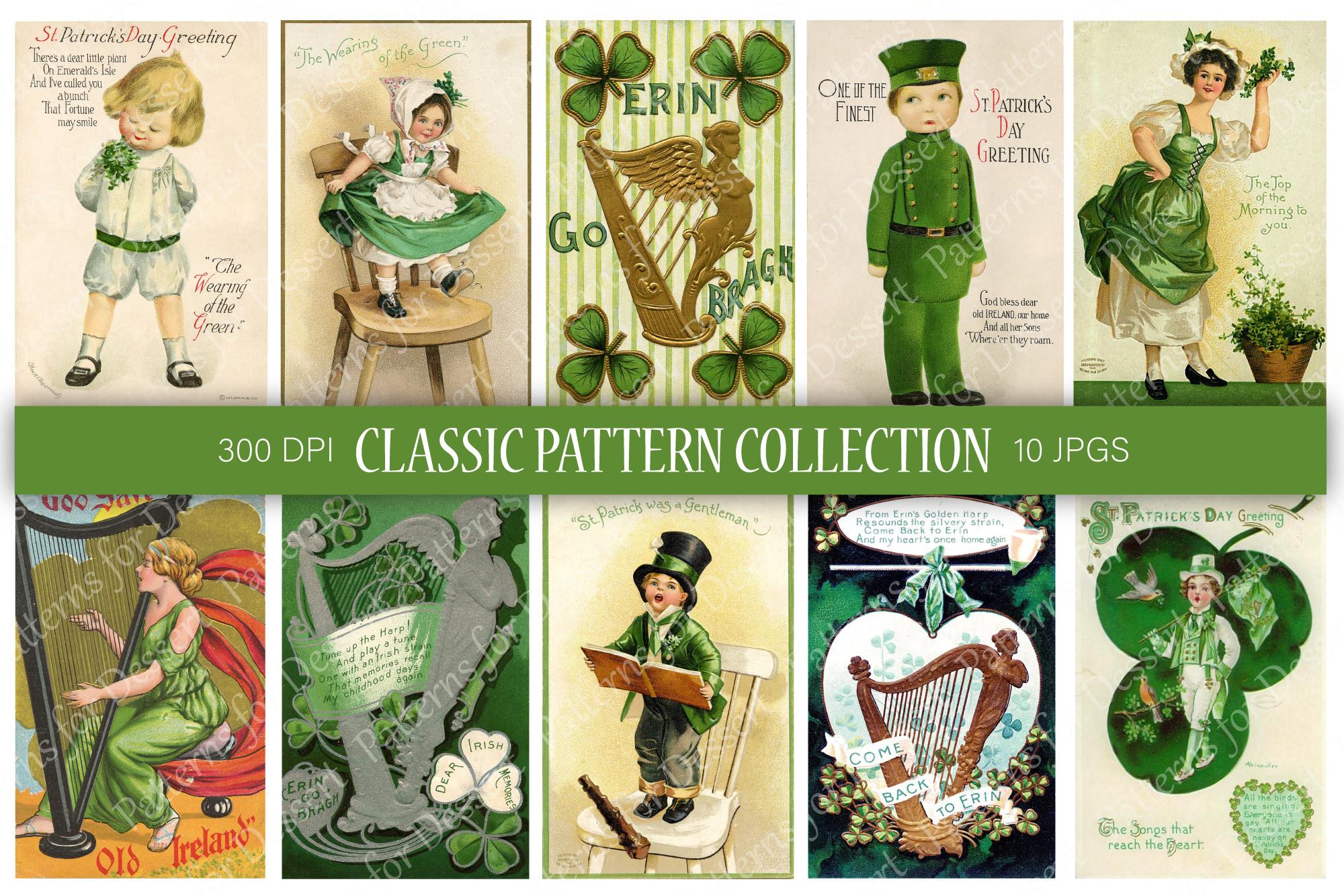Vintage Saint Patrick's Day Cards