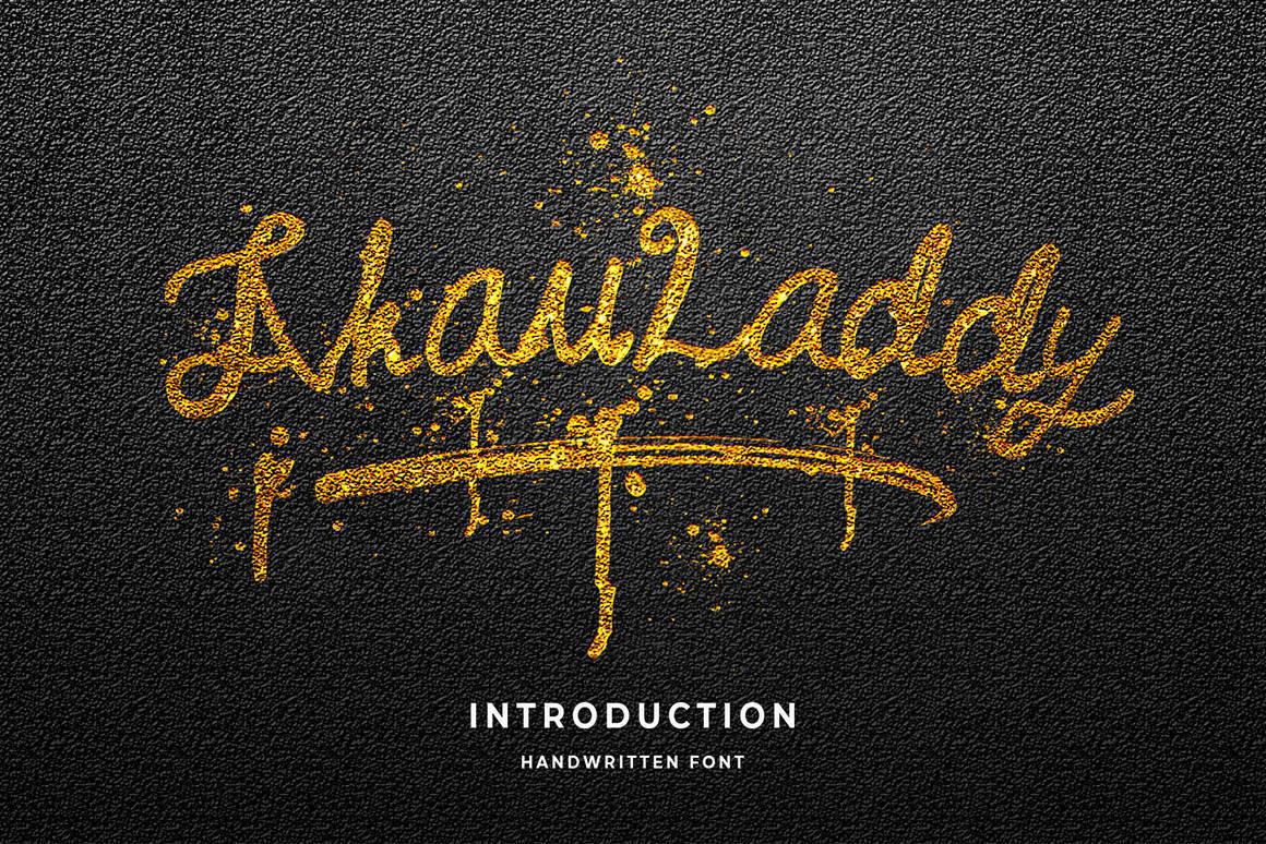 Akau Laddy Font