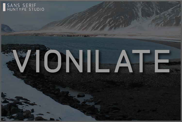 Vionilate Font