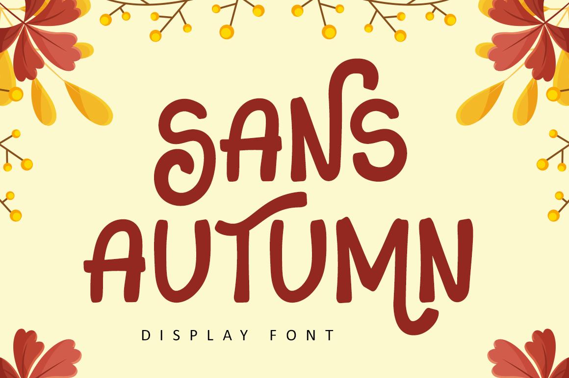 Sans Autumn Font