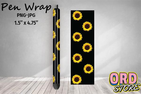 Sunflower Pen Wrap