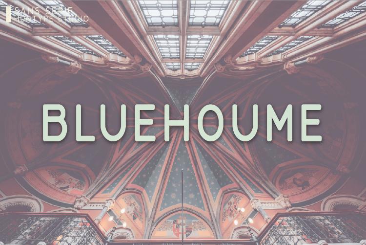 Bluehoume Font