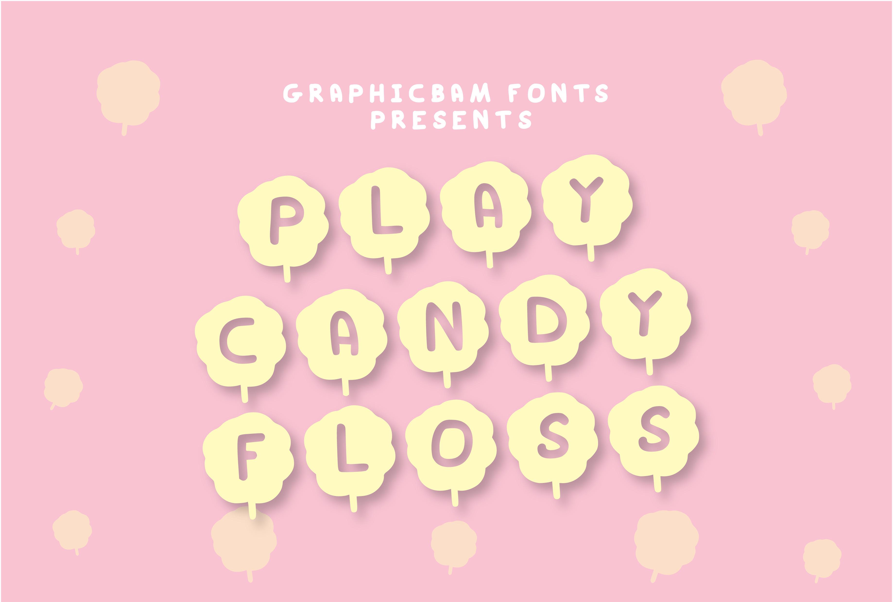 Play Candy Floss Font