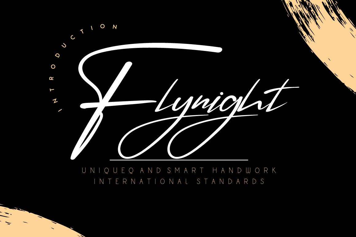 Flynight Font