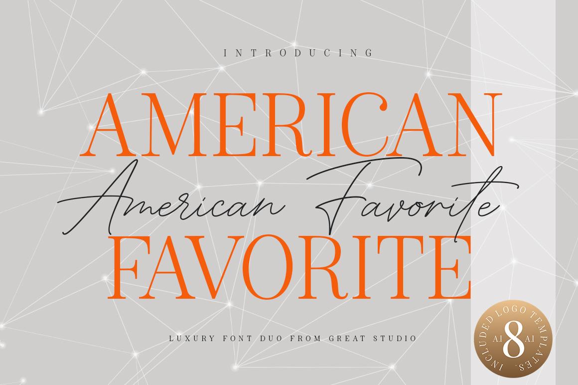 American Favorite Font