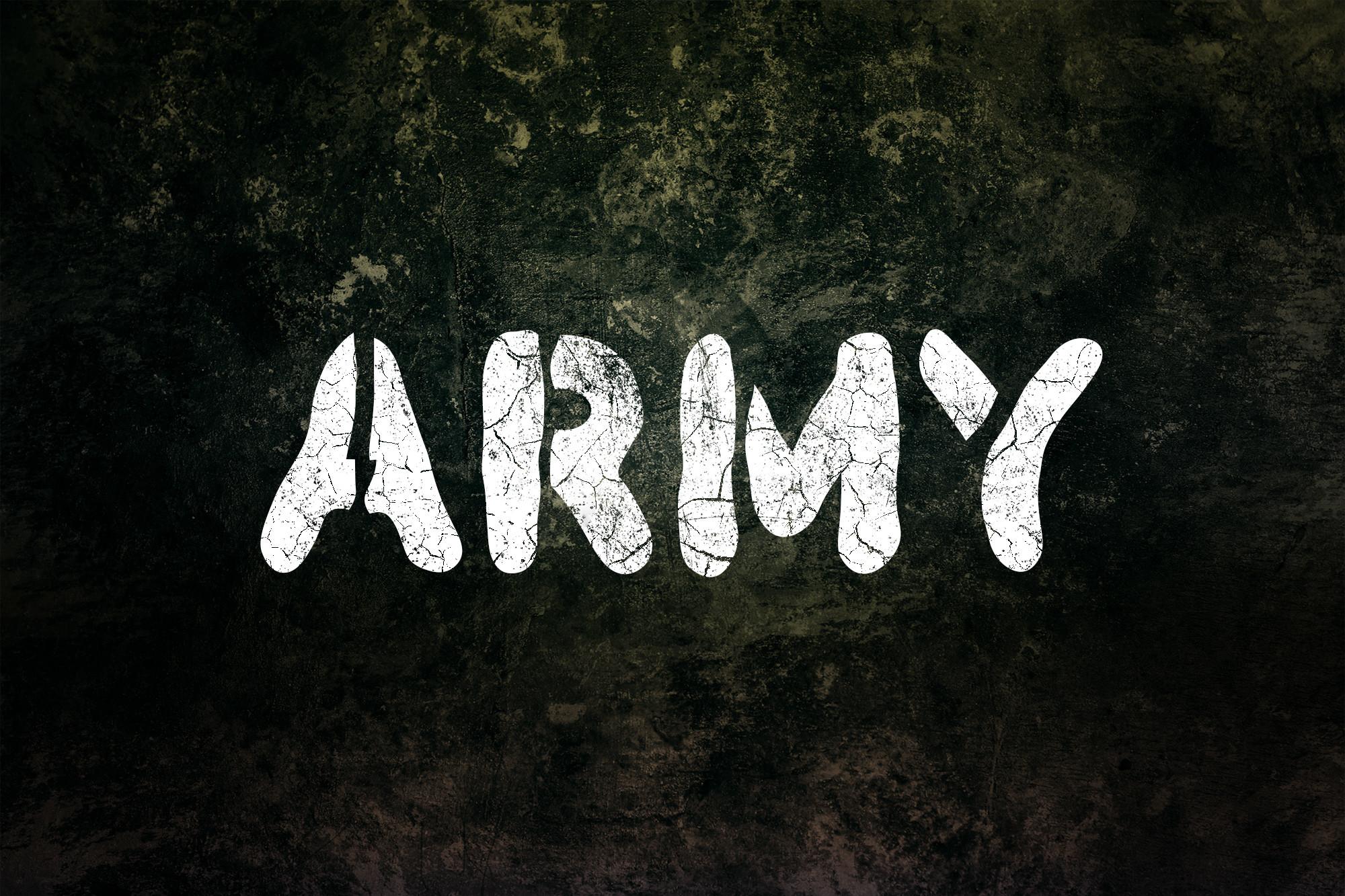 Army Font