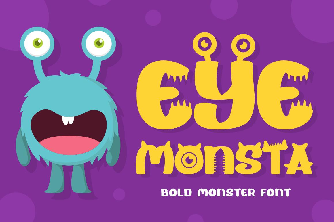 Eye Monsta Font