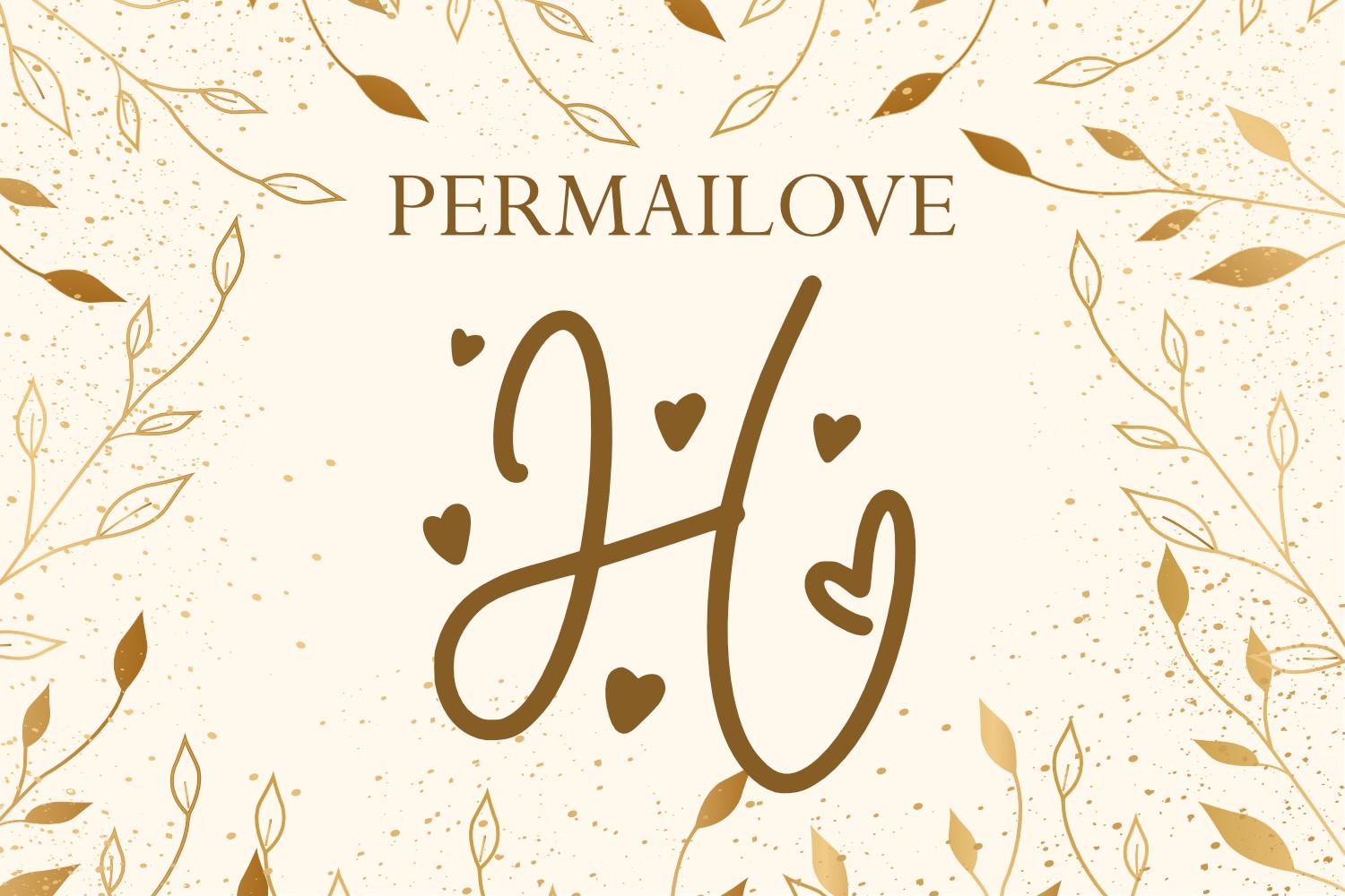Monogram Permailove Font