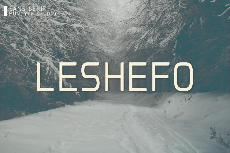 Leshefo Font