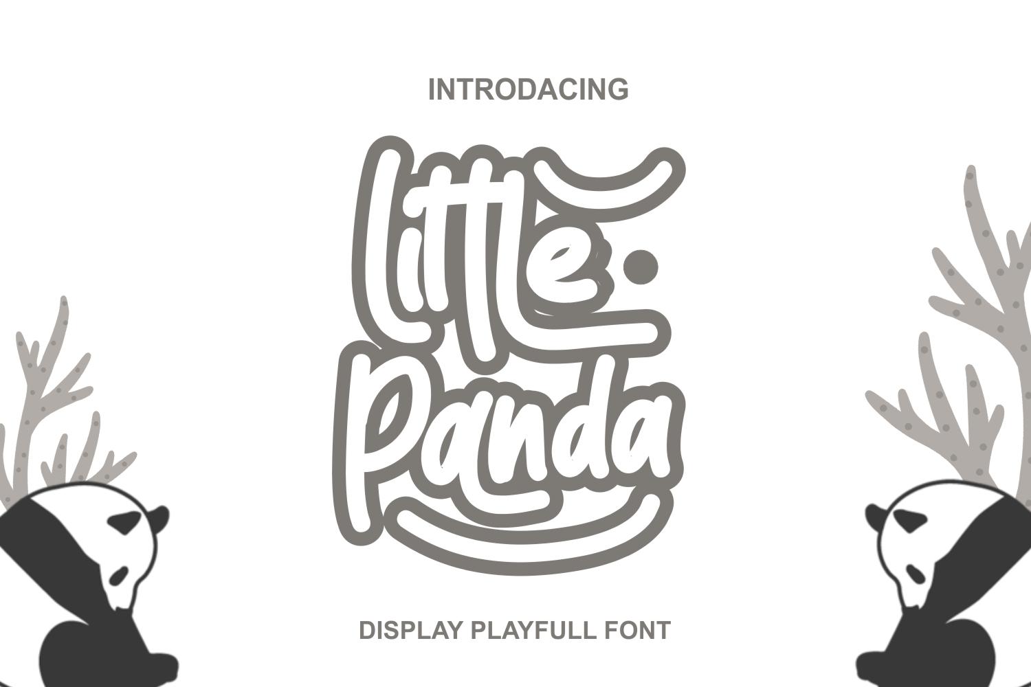Little Panda Font