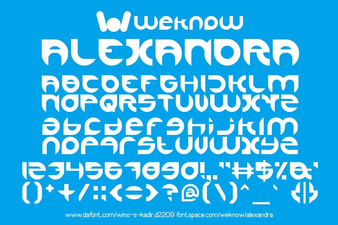 Alexandra Font