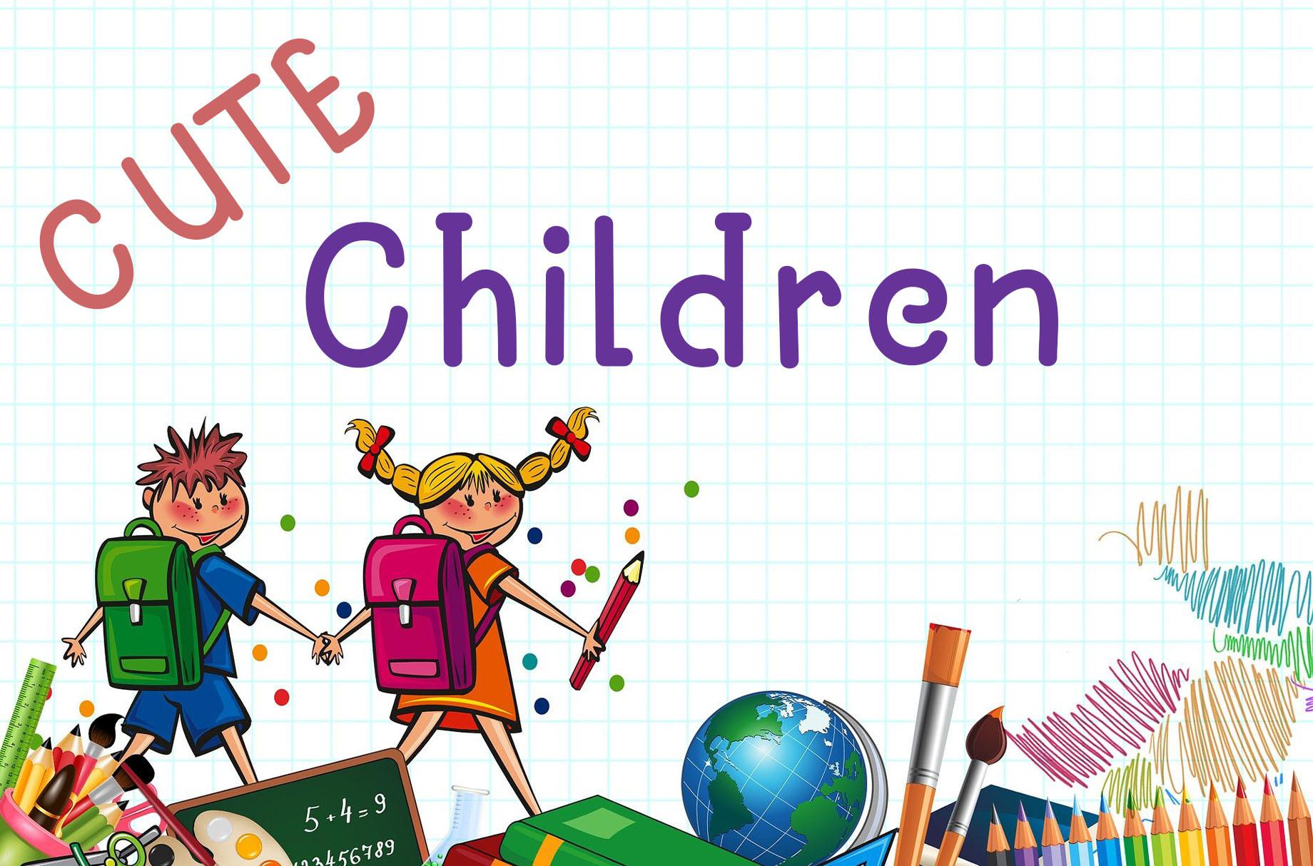 Cute Children Font