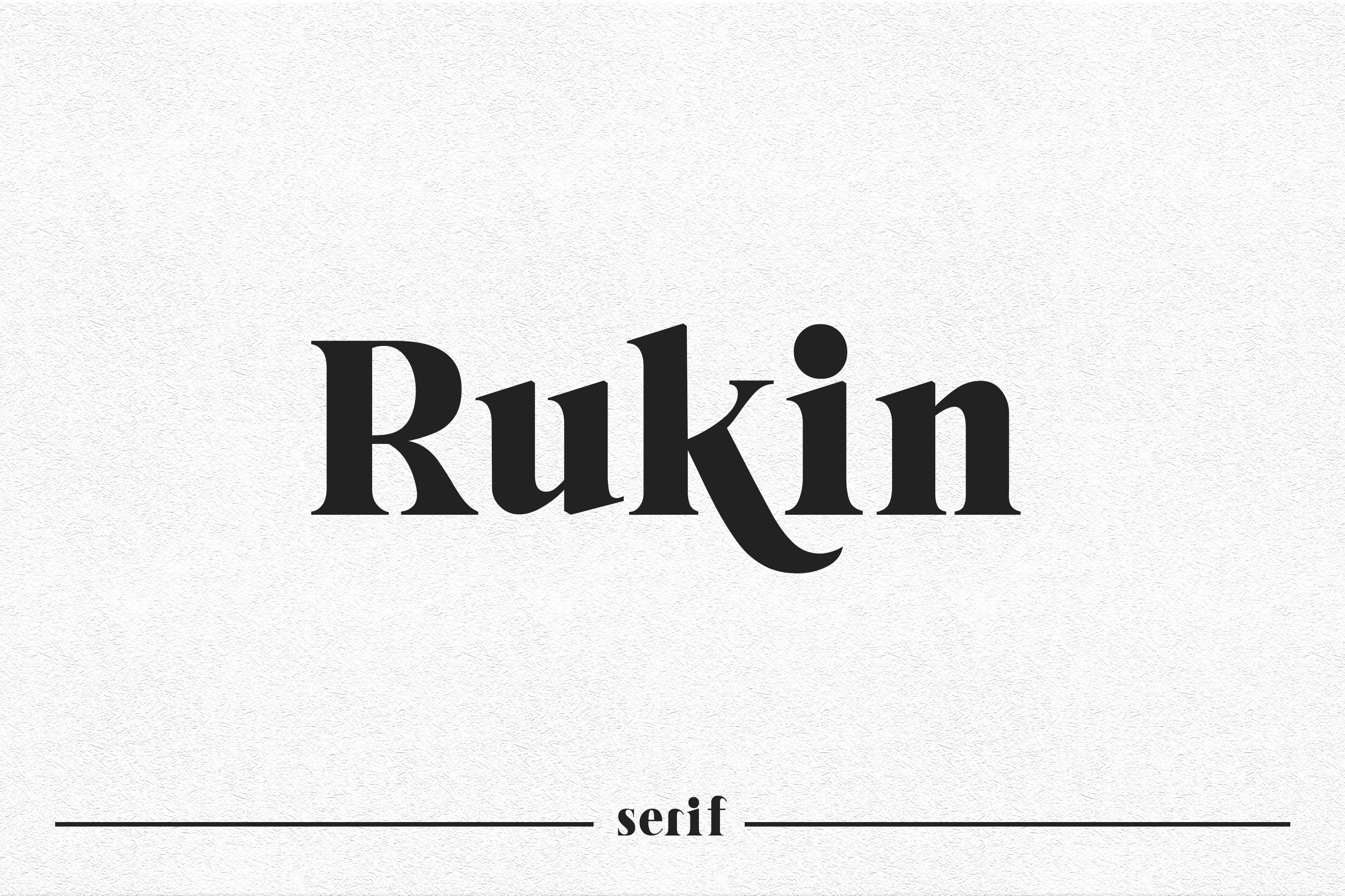 Rukin Font
