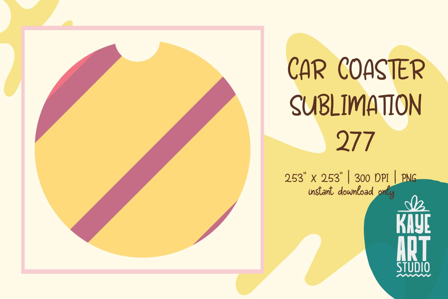 Car Coaster Sublimation PNG 277
