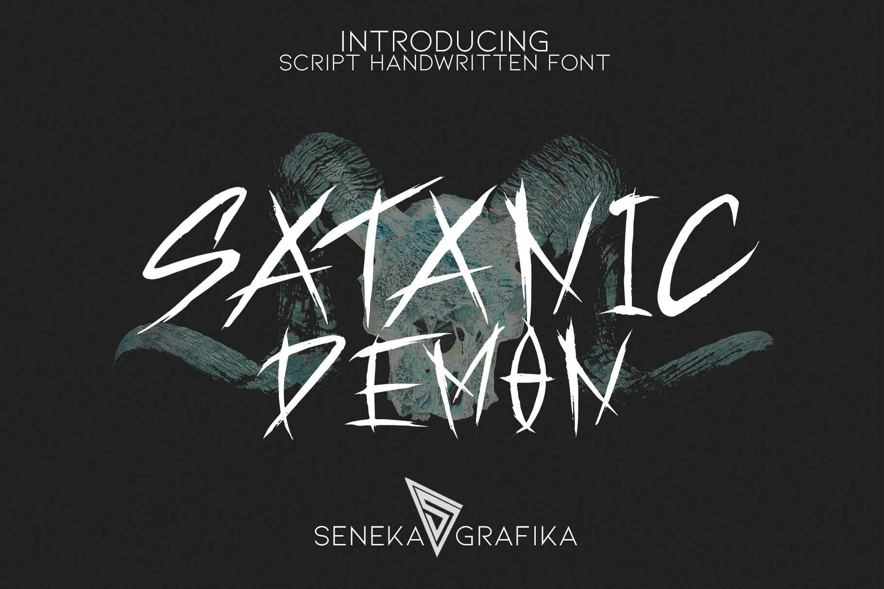 Satanic Font