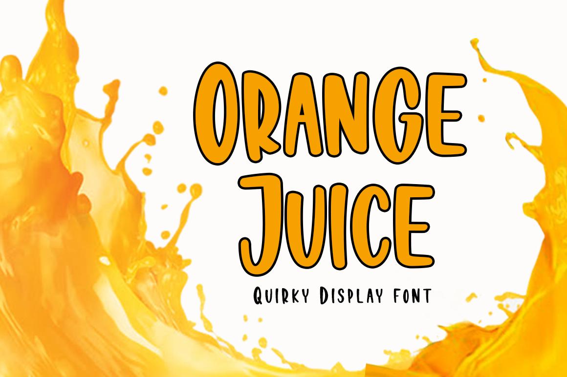 Orange Juice Font