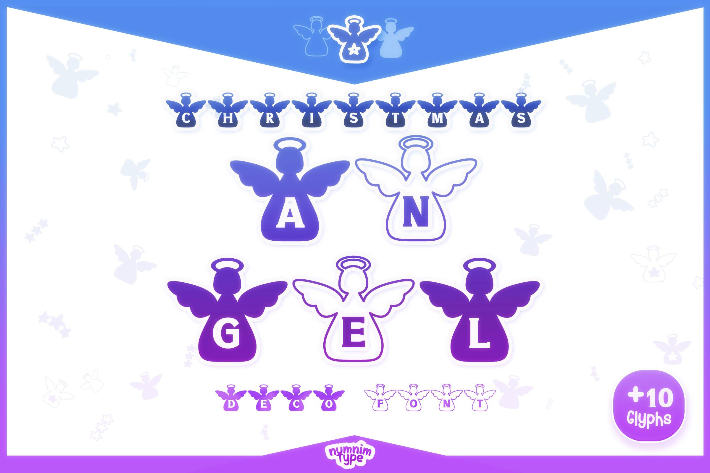 Christmas Angel Font