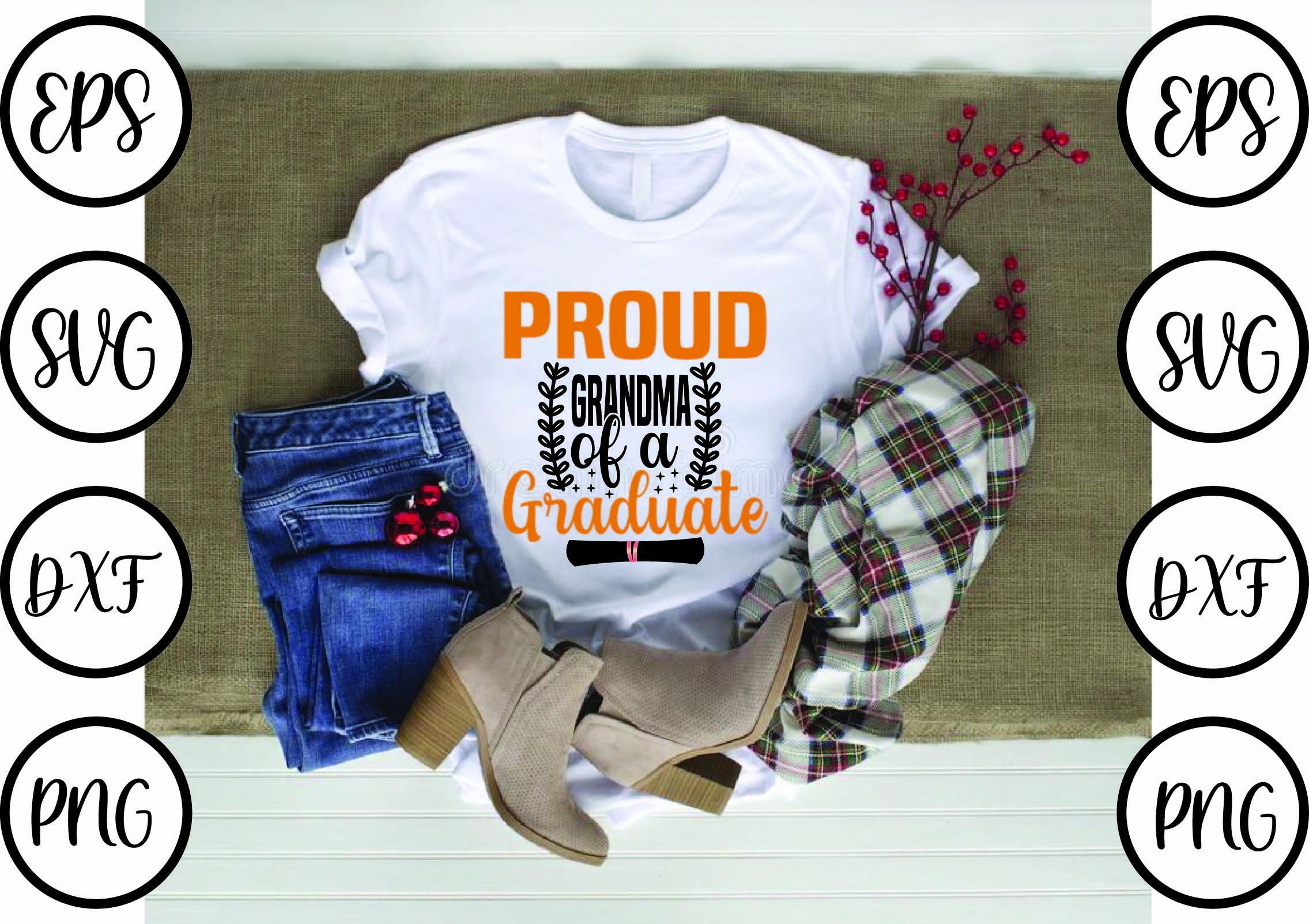 Graduation Svg Design,proud Grandma of a