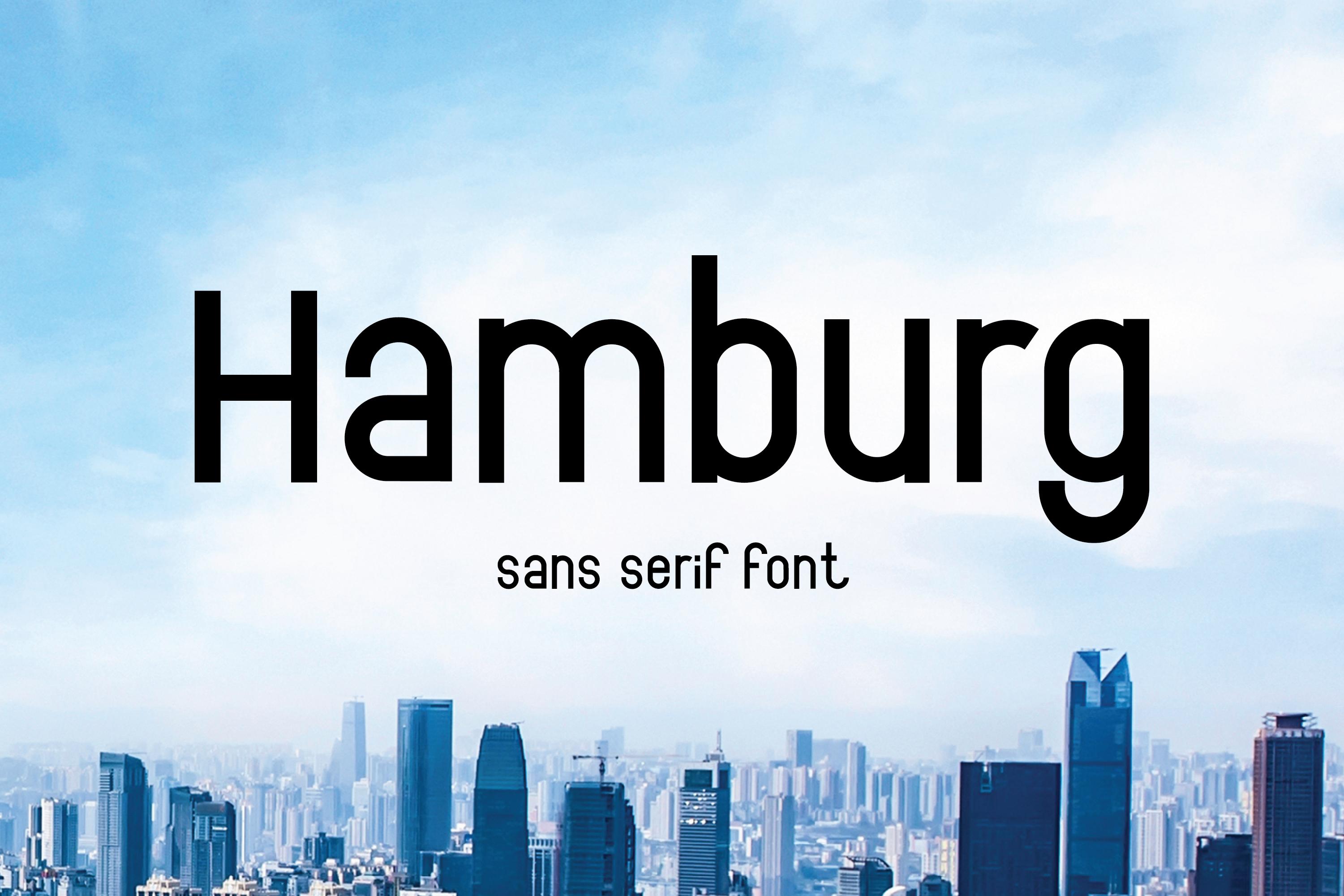 Hamburg Font