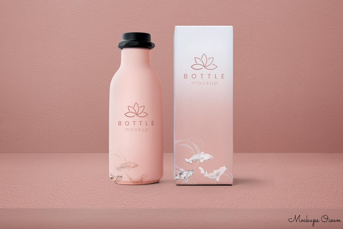 Bottle Product Packaging Mockup