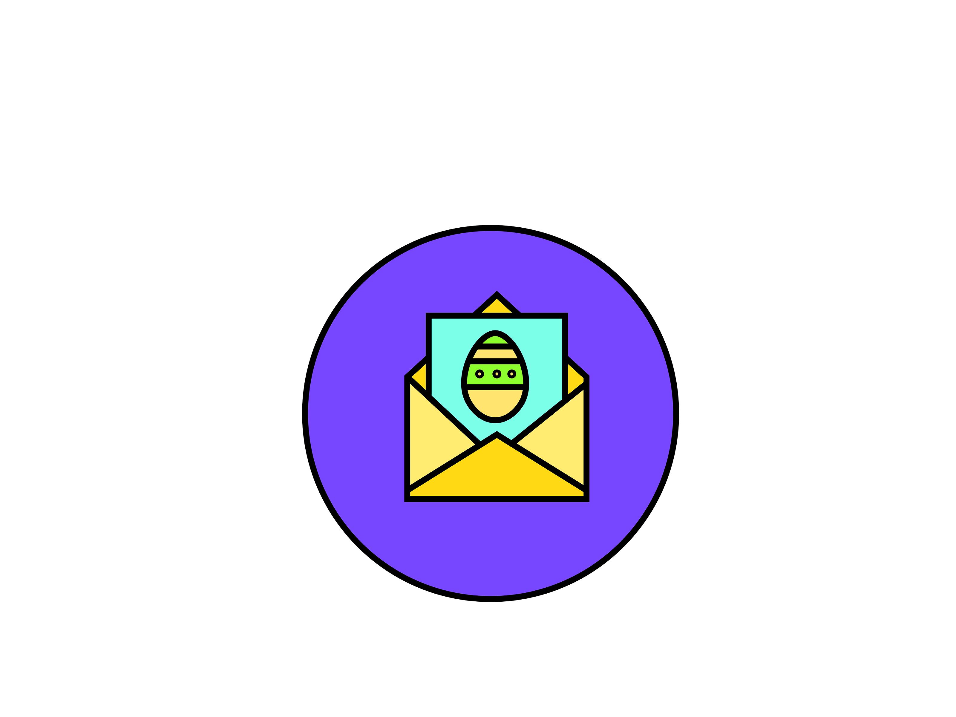 Easter Mailbox Illustrations