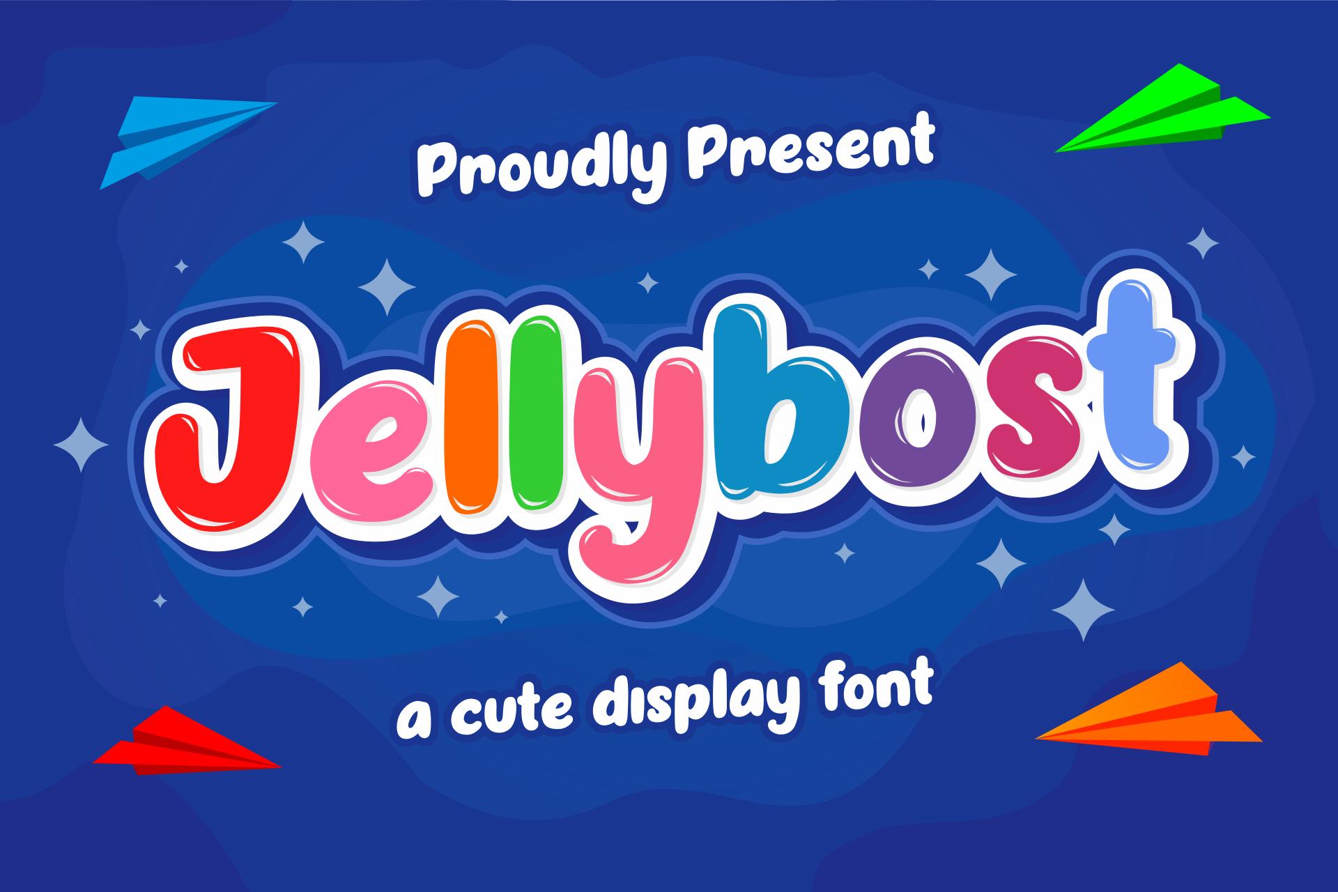 Jellybost Font