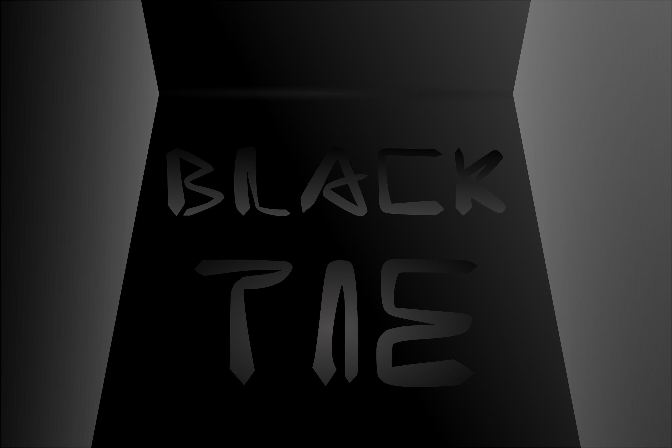 Black Tie Font