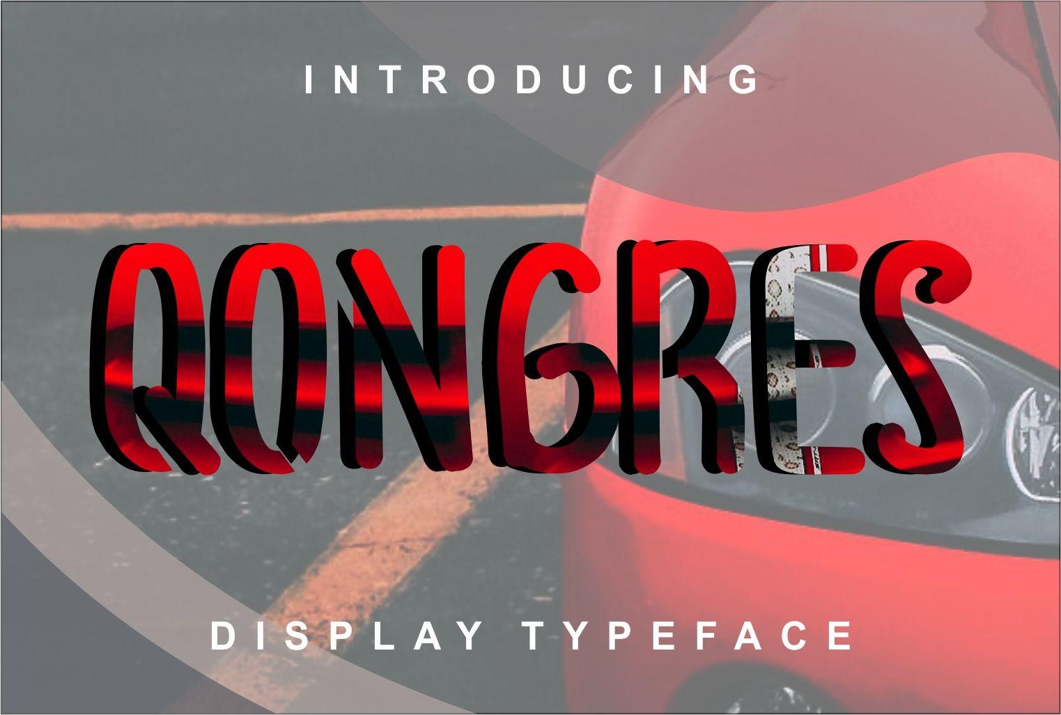 Qongres Font