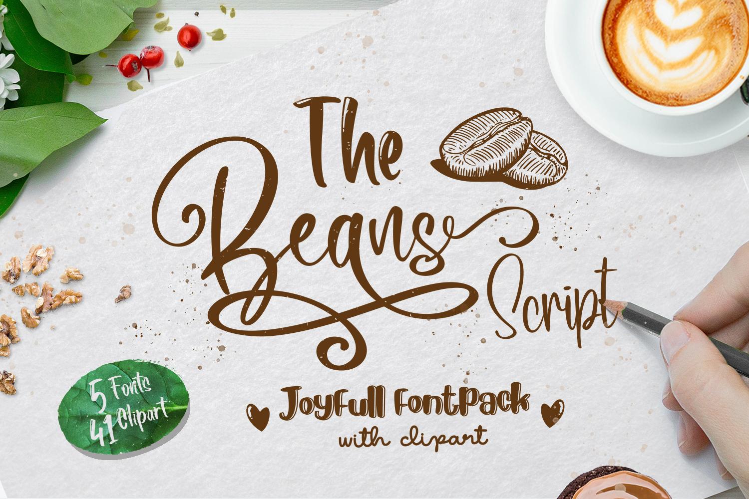 The Beans Script Font