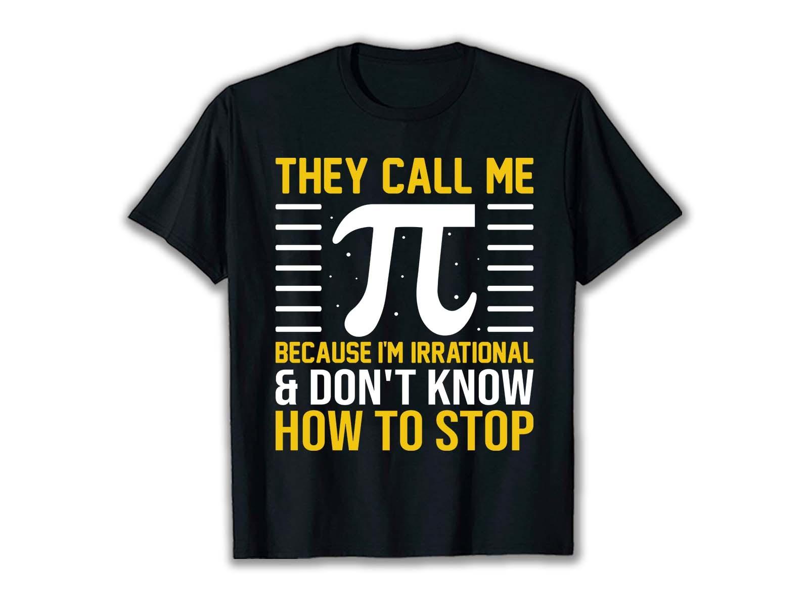 Pi Day T-Shirt - Pi Vector Graphic