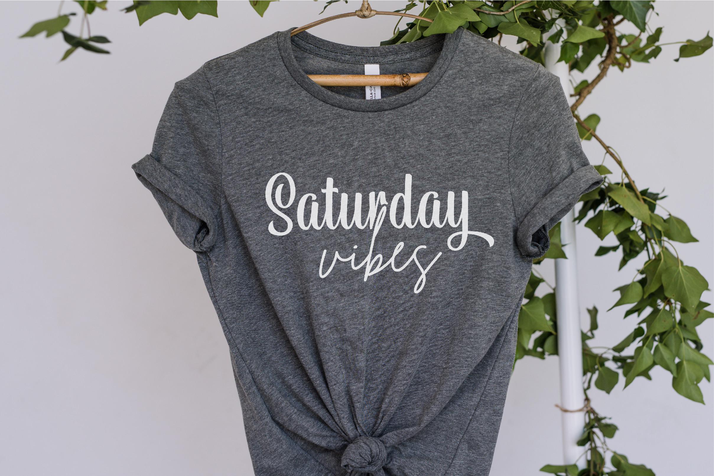 Saturday Vibes Svg, Weekend Svg, Design