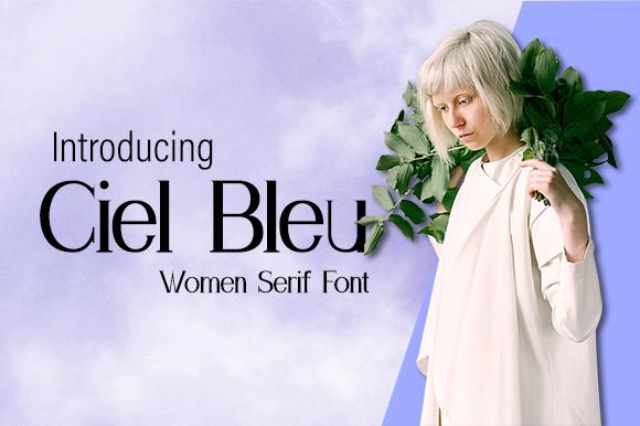 Ciel Bleu Font
