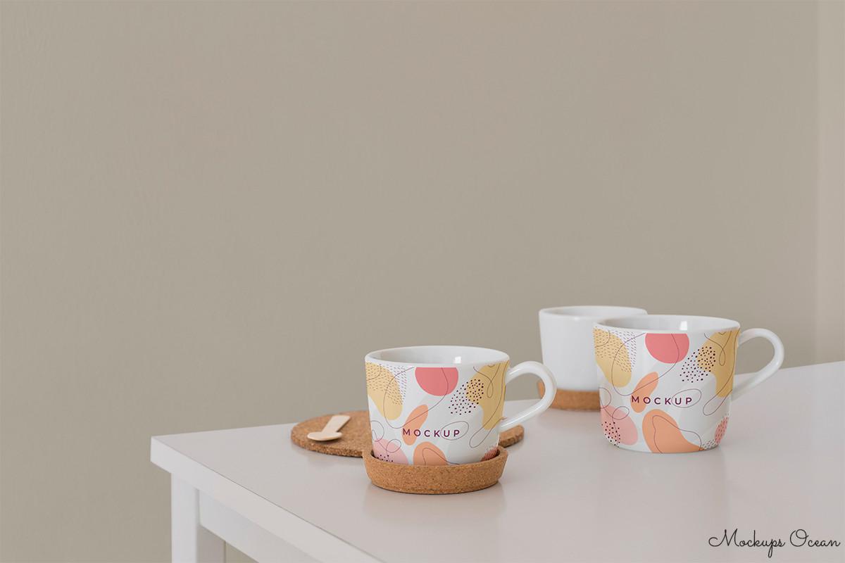 Realistic Mug Mockup