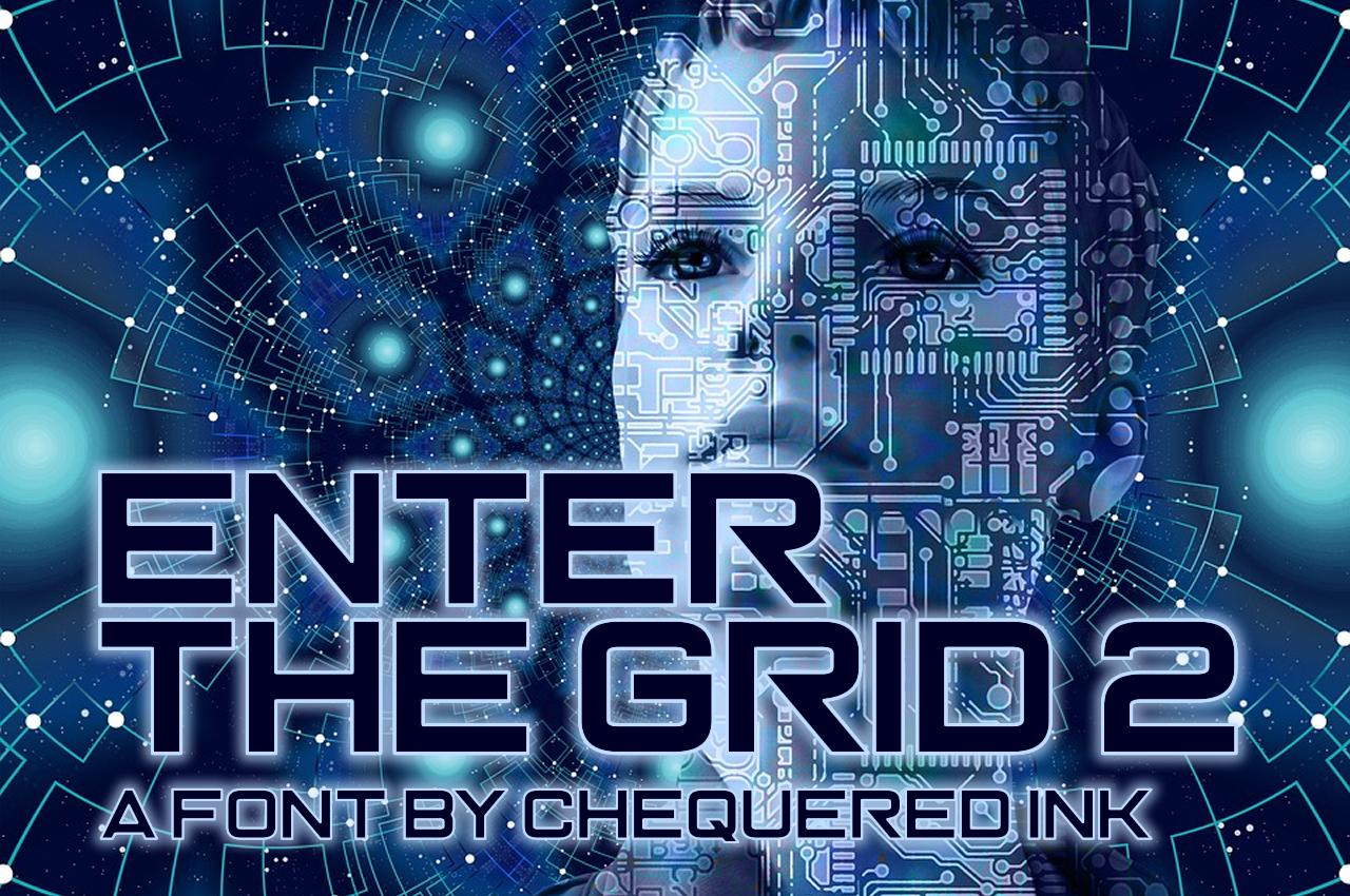 Enter the Grid 2 Font