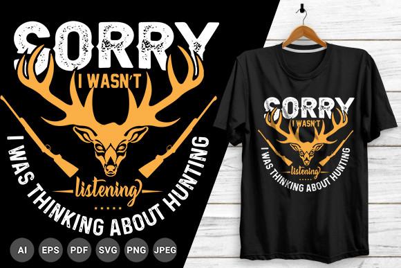 Hunting Deer T-shirt Design