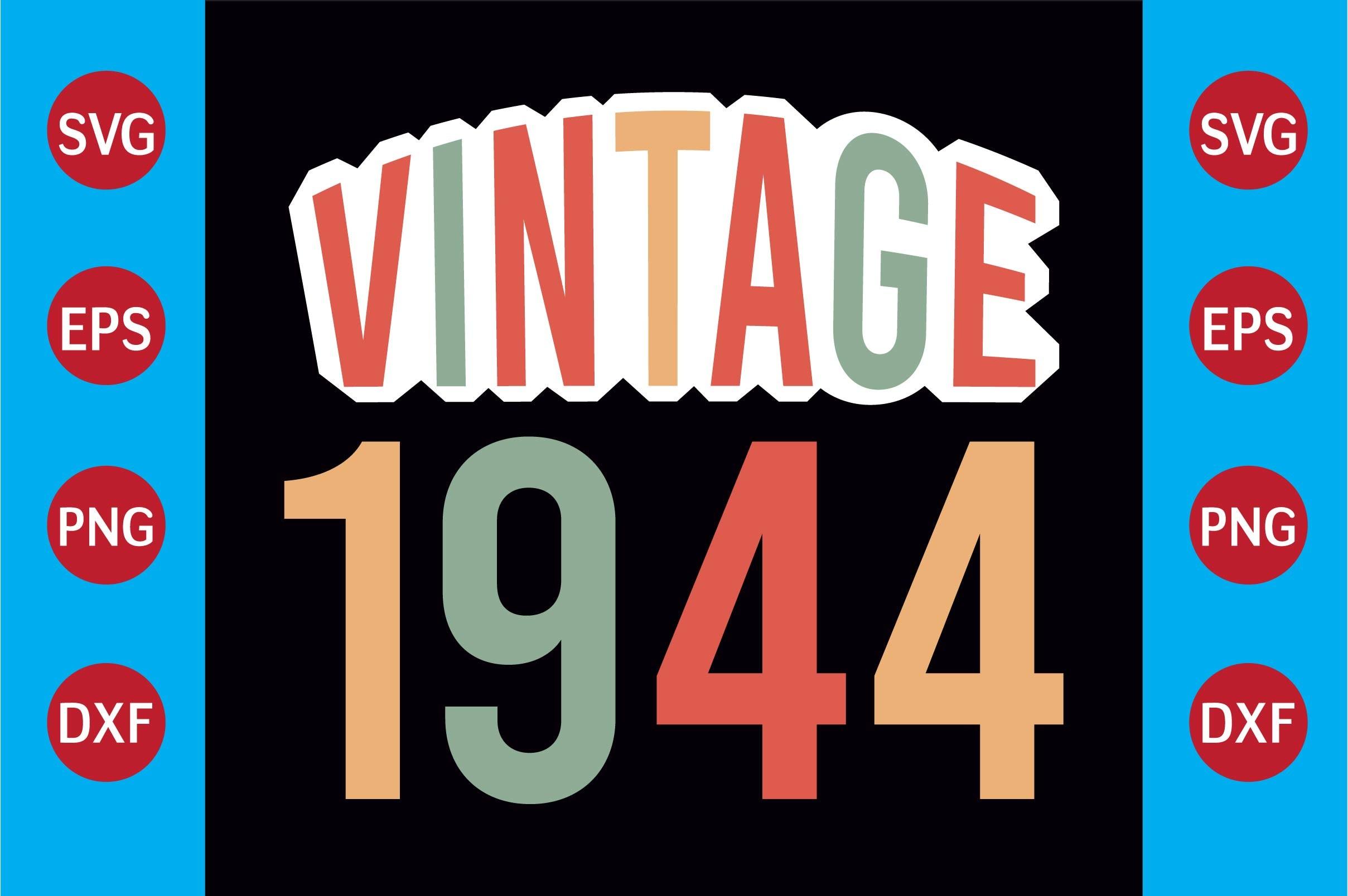 Vintage 1944  T-shirt Design