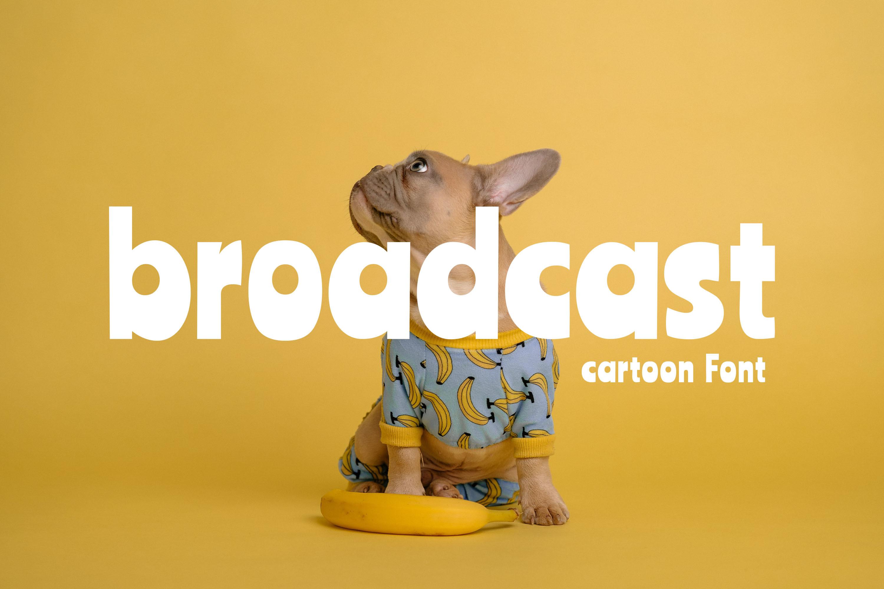 Broadcast Font