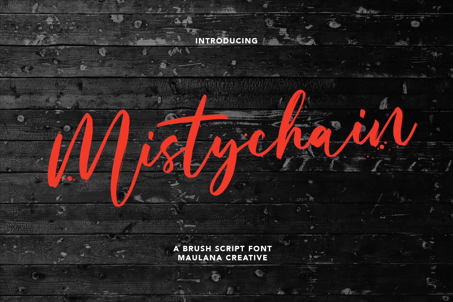 Mistychain Font