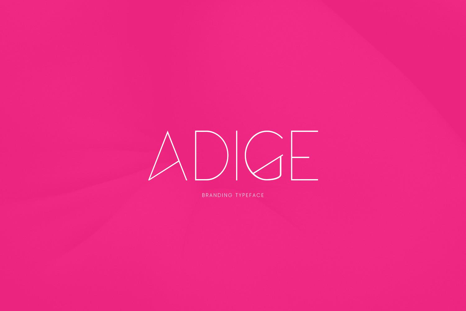 Adige Font