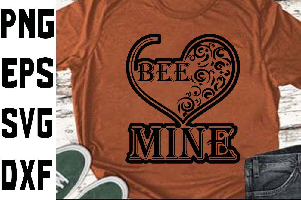 Valentine Svg Design,Bee Mine