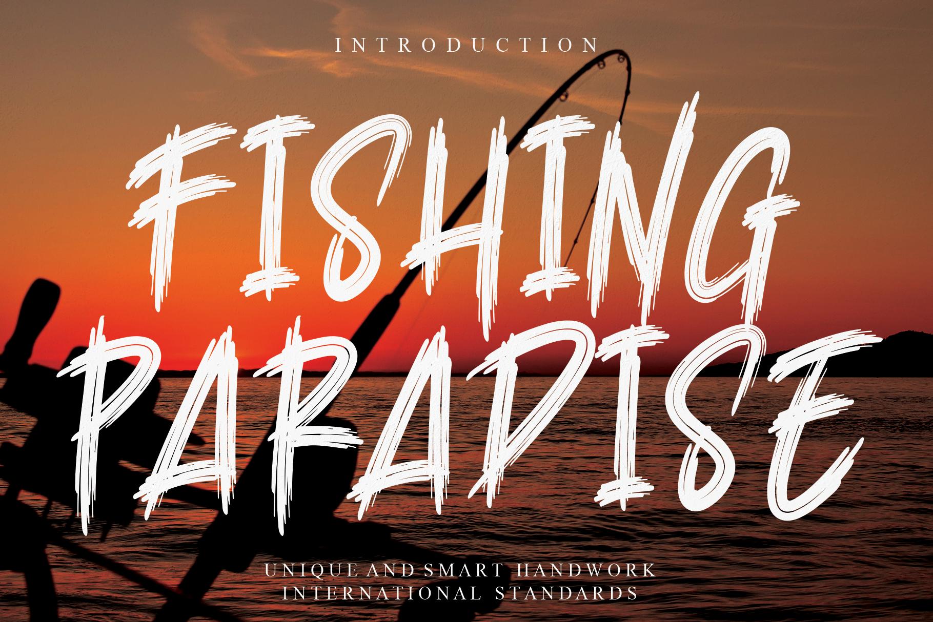 Fishing Paradise Font