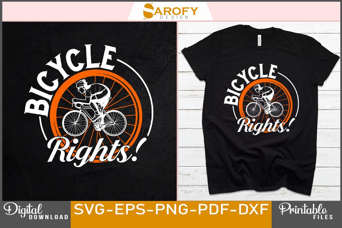 Bicycle Rights Cycling Sublimation Shirt