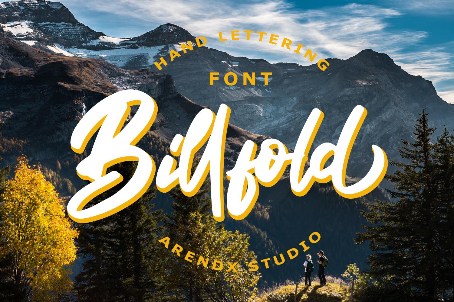 Billfold Font