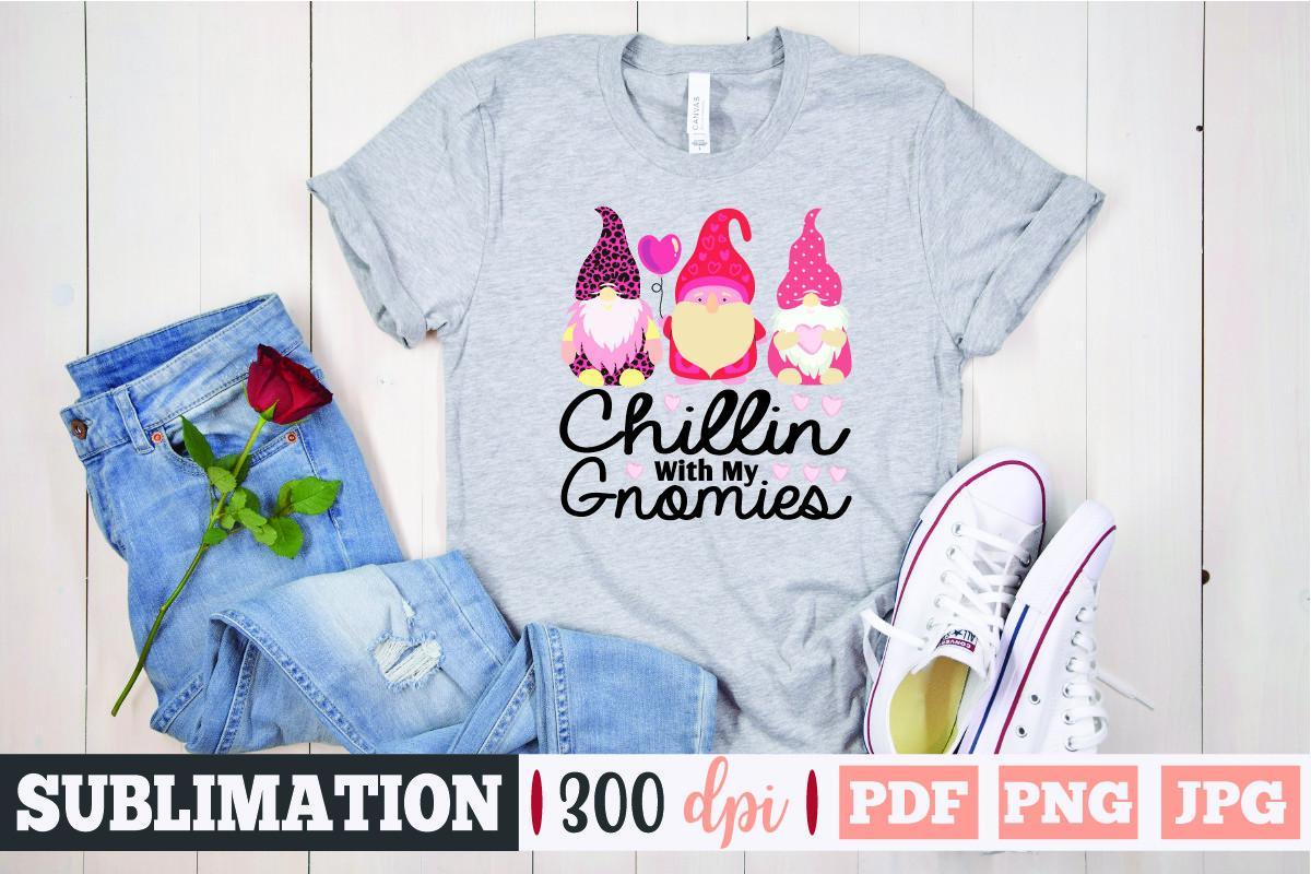 Valentine Gnome Sublimation